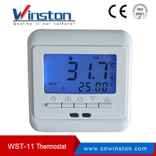Fabricante WST-11 3A 10A 16A 230V AC LCD Termostato de ambiente digital programable