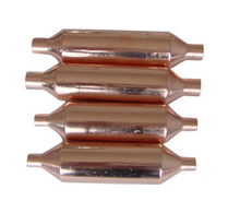 Acumulador de tubo de cobre hilado para refrigerador