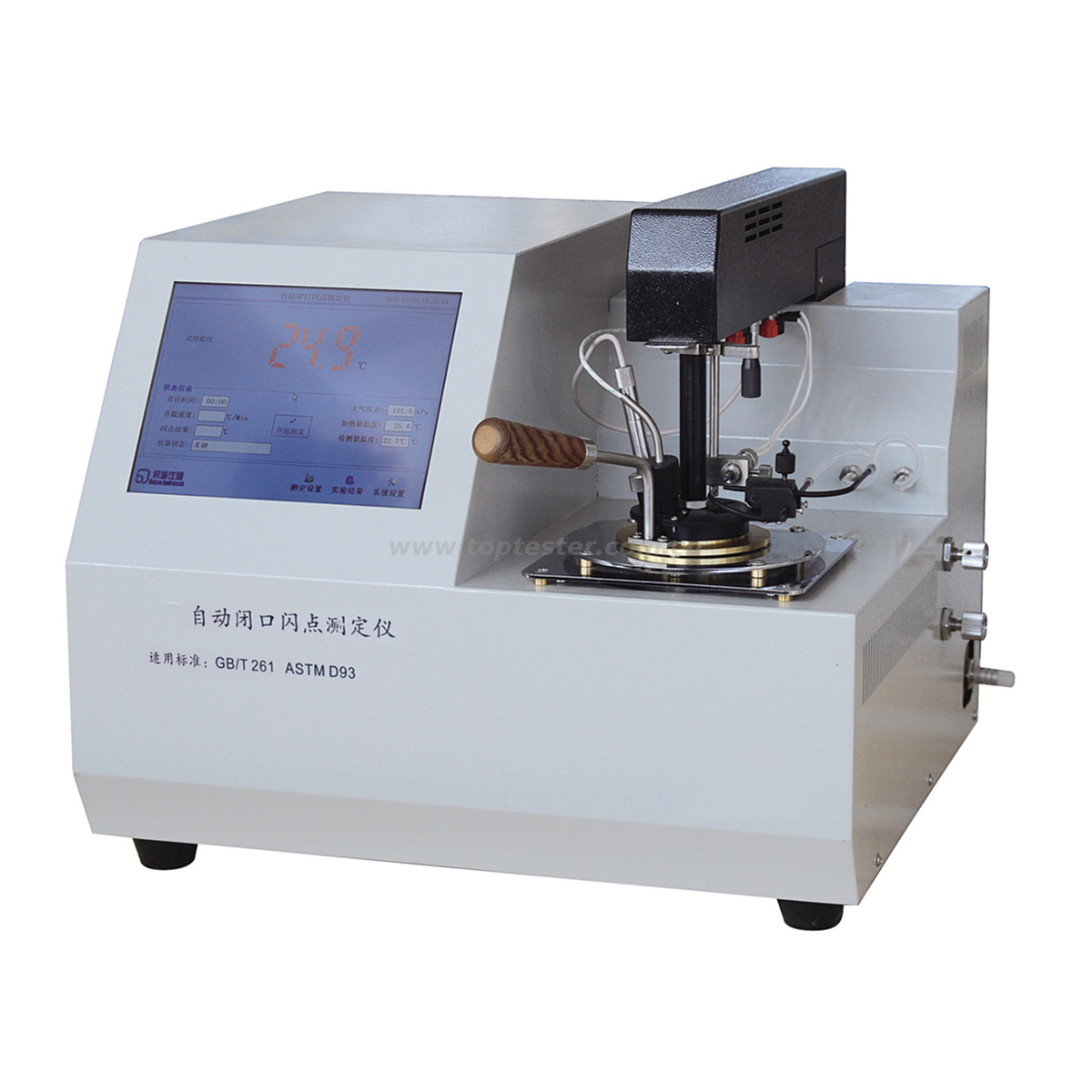 ASTM D93 自动闭杯闪点测试仪型号 TPC-122A