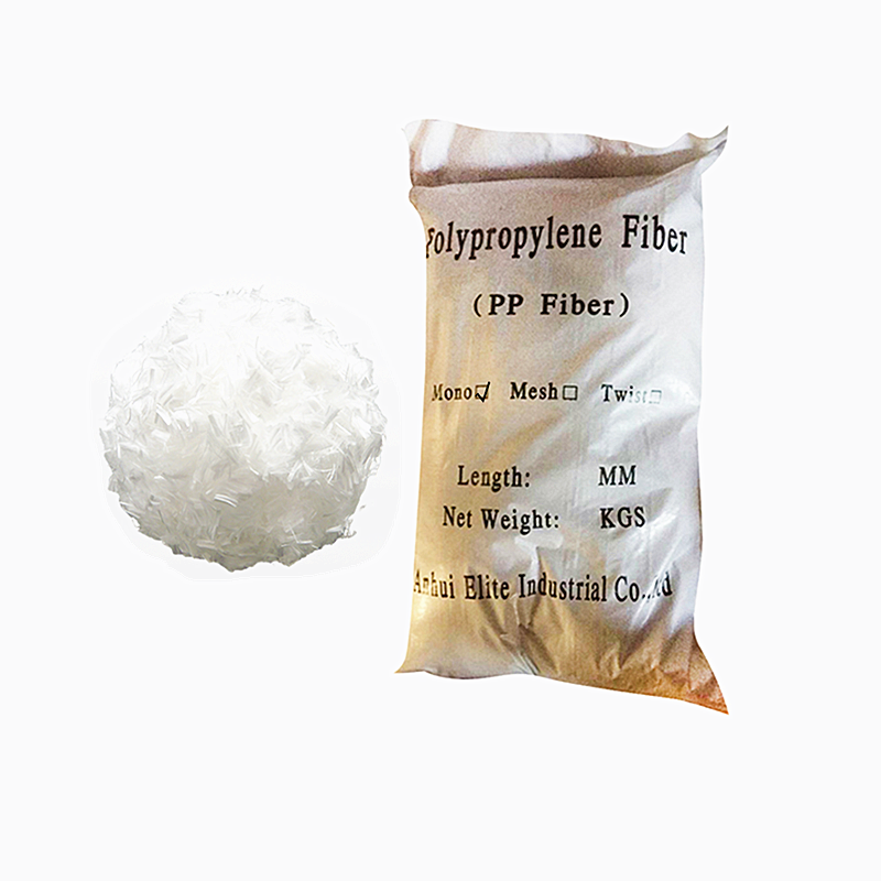 Polipropileno PP Fibra Microfibra Monofilamento FIBERMESH 6mm 12mm 19mm