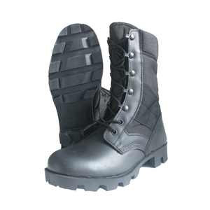 B930 Genuine leather rubber sole military army boots