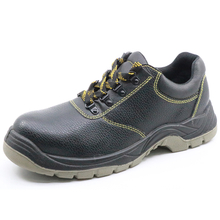 China cheap leather steel toe cap industrial safety shoes for labor