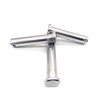 Arec inoxydable personnalisé A2-70 / SS304 Pin de position de la chaguette avec tête et trou