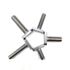 Attache en acier inoxydable 304 316 A2 Boulon Solt en forme de T pour l'énergie solaire