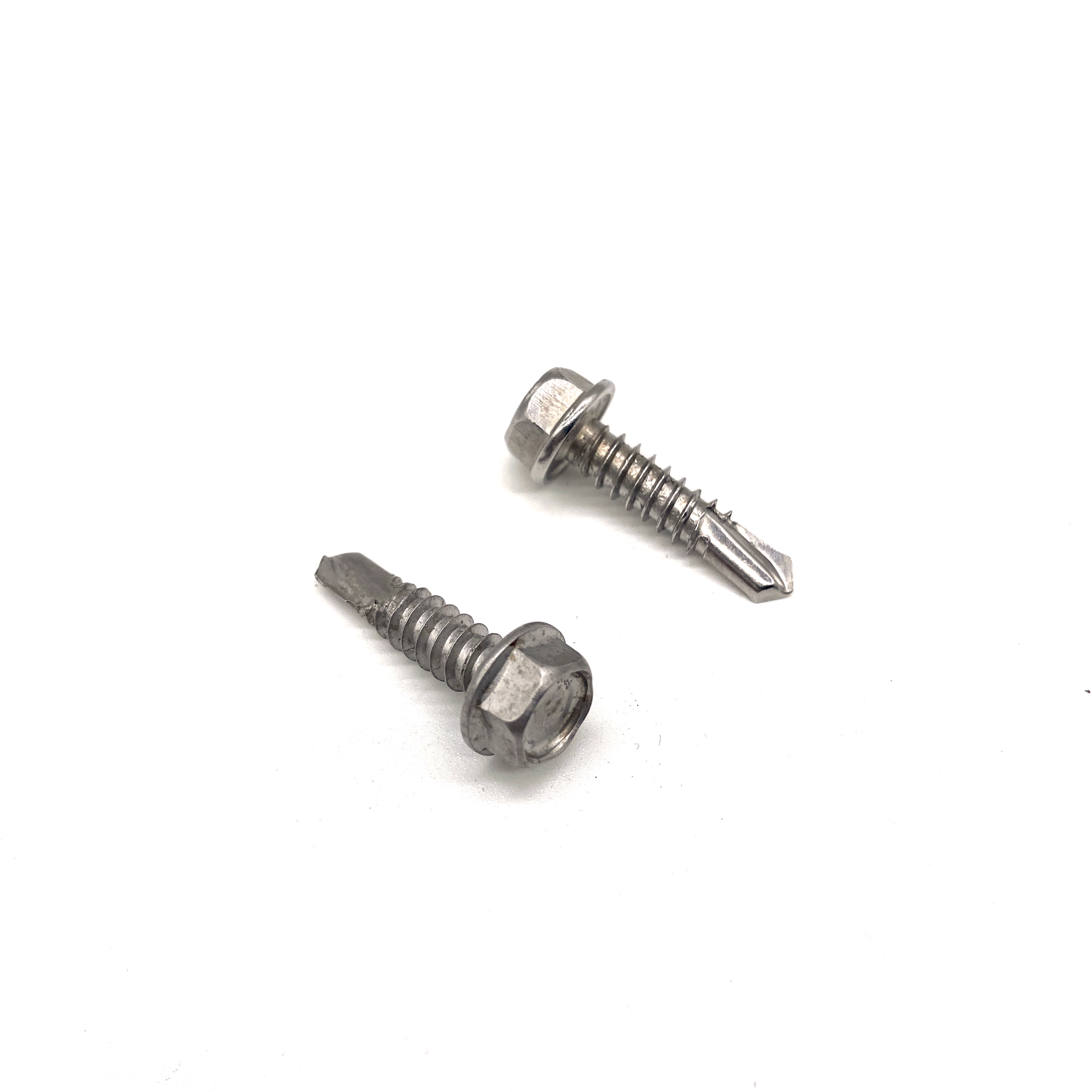 DIN7504K Acero inoxidable A2-70 Brida Cabeza hexagonal Tornillos autoperforantes