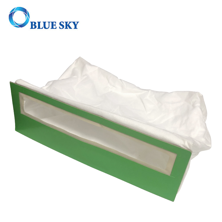 Bolsas de filtro de polvo HEPA para aspiradora de cartón verde
