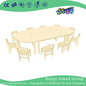 幼儿园多层板儿童组合桌 (HJ-4504)