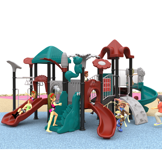 2022 全新设计大型户外儿童自然系列游乐场 (HKDLS02701)