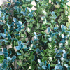 Pantalla de valla decorativa de hojas de hoja artificial faux personalizada 