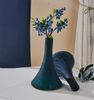 Modern Colored Vase Flower Glass Bottle for Decoration
