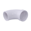 Fábrica al por mayor de alta calidad PVC tubo de plomería accesorios Fabricantes PVC de plástico 90 ° Codo