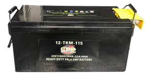 12-TKM-115 VRLA SMF Military Tank Battery 24V115AH
