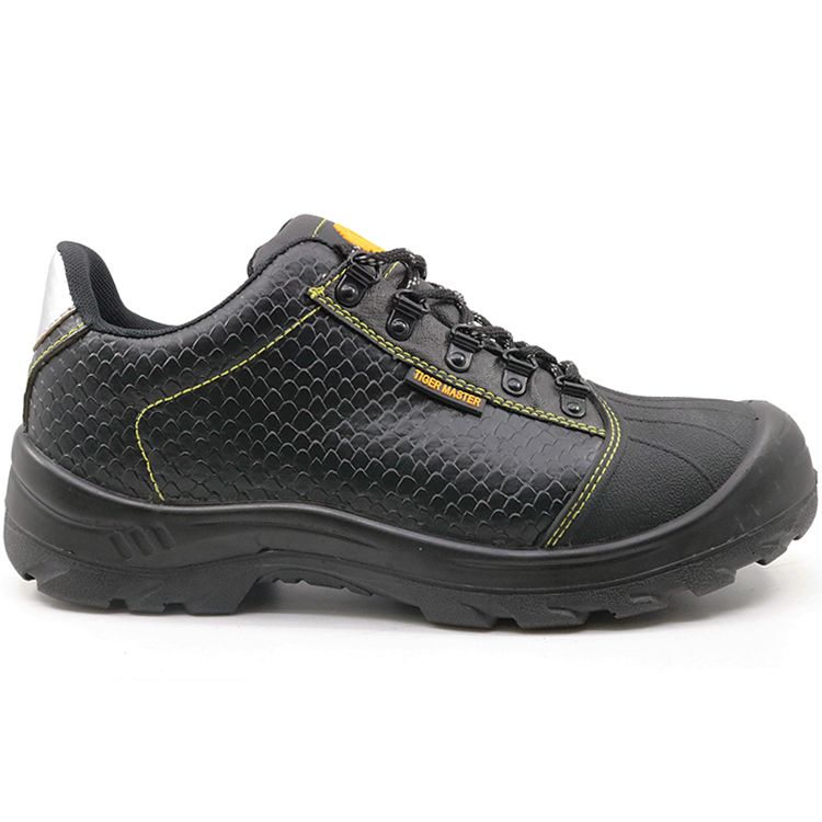 CE approved steel toe cap leather safety shoes for work