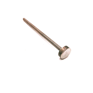 Tornillo de máquina de vástago largo de cabeza plana de acero inoxidable M1-M10 de pieza no estándar