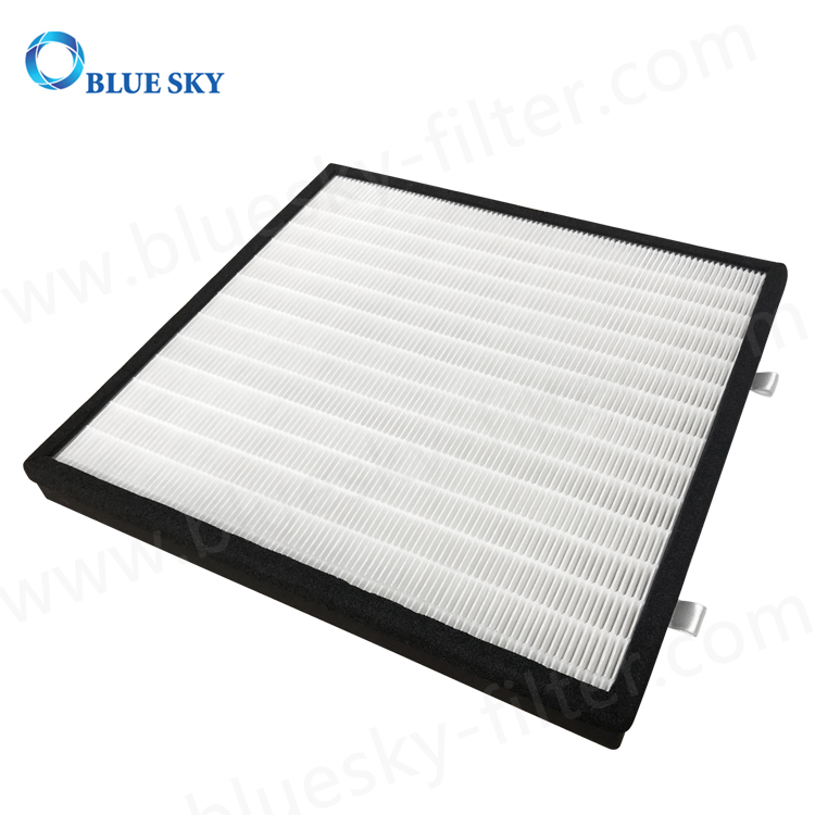 Filtros de purificador de aire HEPA de panel plisado de 418x400x40 mm personalizados
