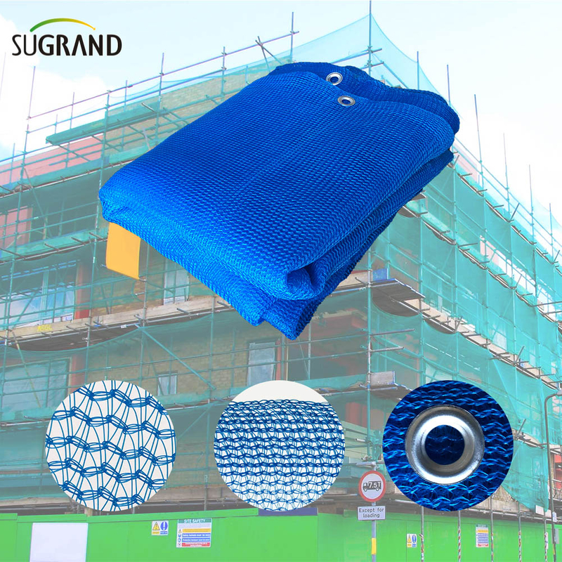 Neta de seguridad de edificios de andamio de construcción HDPE 