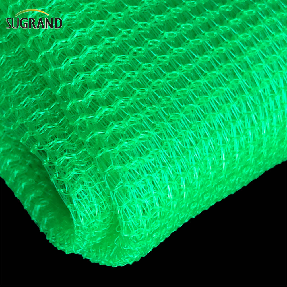 750GSM Triangle Knit Green Construction Safety Net