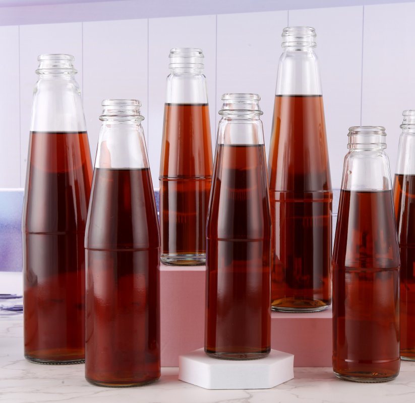 500ml Glass Bottle for Spice Packing for Sauce & Oil