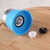 Spice Grinder Jar with Plastic Coarseness Grinder and Glass Body