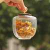 800ml Glass Food Storage Jar Special Shape Packing Jar