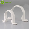 Sam-uk Fábrica al por mayor de plástico de alta calidad pvc tubería de plomería fabricantes de accesorios de tubería de drenaje de PVC clip