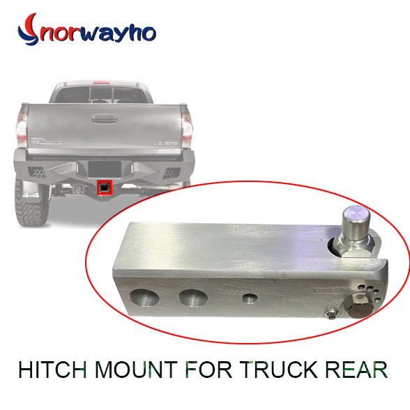 Truck Hitch Mount with 4 Angles for Trailer Extension