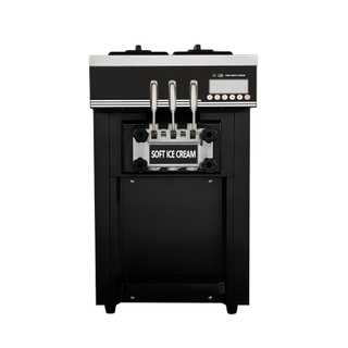 commercial table top three flavors soft serve ice cream machine