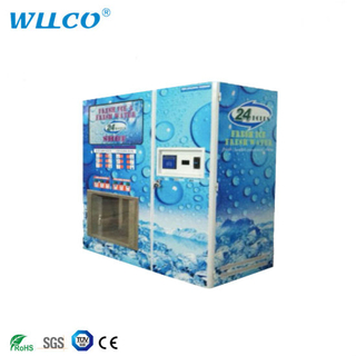 2 in 1 Coin IC Card Operated 800 Gpd Water and Ice Vending Machine