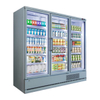 Plug-in Vertical Multi-deck Daily Refrigerated -1~7℃ Chiller with Glass Door
