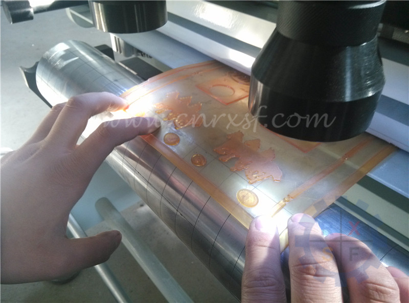 Machine flexographique de mounter de plaque d'impression