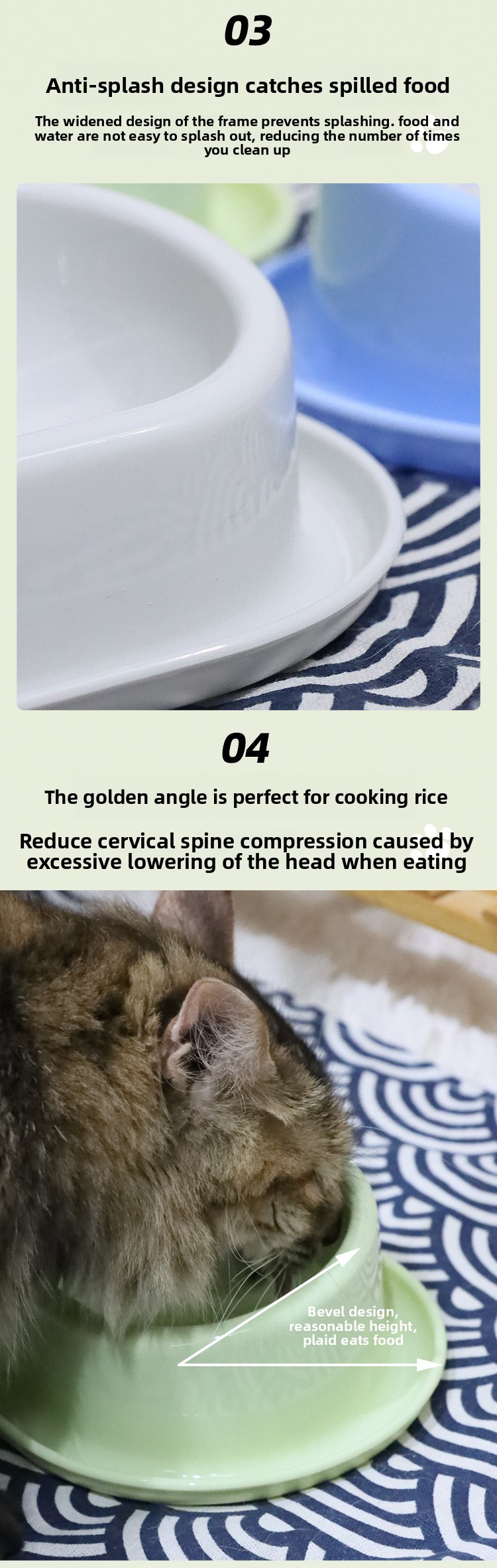 Большая вместимость, наклонный двойной 3