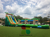 Commercial Long Inflatable Tropical Water Slide 