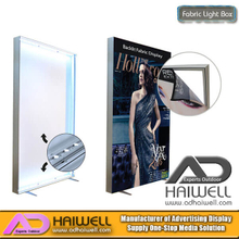 LED rahmenlose Aluminiumgewebe Lichtbox Digital Display Screen Signage