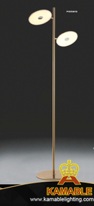 Декоративный современный крытый номер Gold Acrylic Floor Light (KAF0058/G)