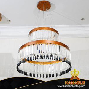 Трехслойная гостиная Shinning Simple Crystal Подвесной светильник (KA522-P)