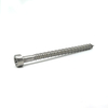Tornillo para madera autorroscante de cabeza redonda de acero inoxidable 304 316 100 mm