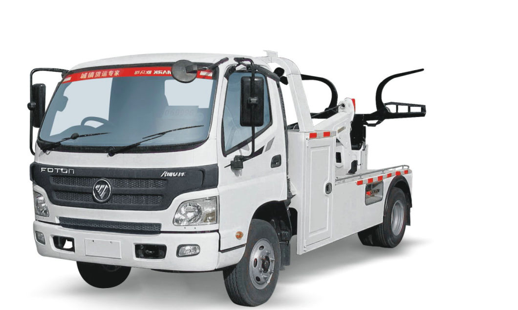 Foton Recovery Roll Back Flatbed Wrecker or Wheel Lift Wrecker with ...