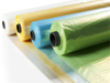 Película de plástico de tela reforzada de 150 micras / 200 micronos de tela reforzada de tela reforzada