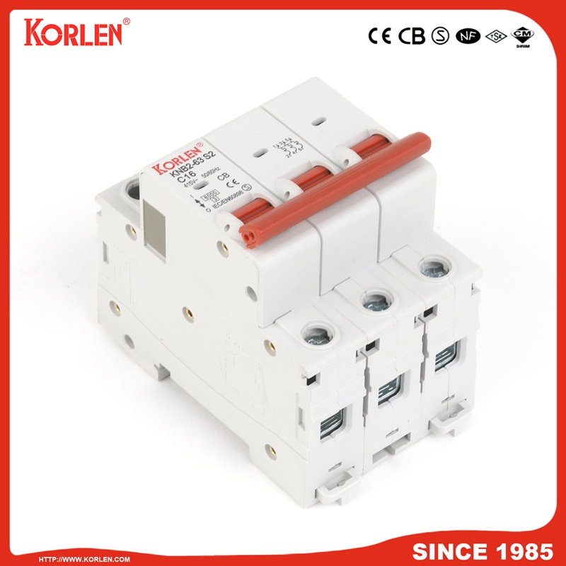 KNB2-63-S2 Miniature Circuit Breaker 3P,4P