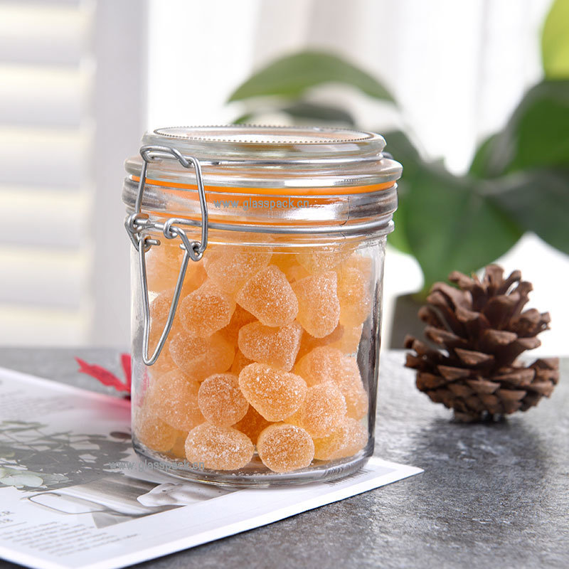 250ml Round Glass Food Packing Jar 