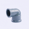 Fábrica al por mayor de alta calidad accesorios de fontanería tubo de PVC fabricantes de plástico de PVC 90 ° reducir codo