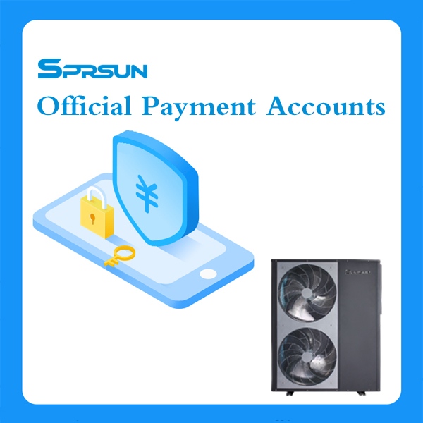 Теплая уведомление: SPRSUN Официальные платежные счета