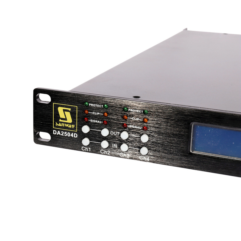 DA2504D 1U 4 Kanal Klasse D Digitaler DSP -Leistungsverstärker für das Heimkino