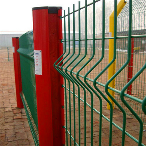 PVC 3D bending fence.galvanized wire mesh fence panel for Russia market