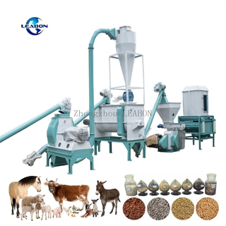 3-5 TPH Manual Poultry Feed Pellet Plant