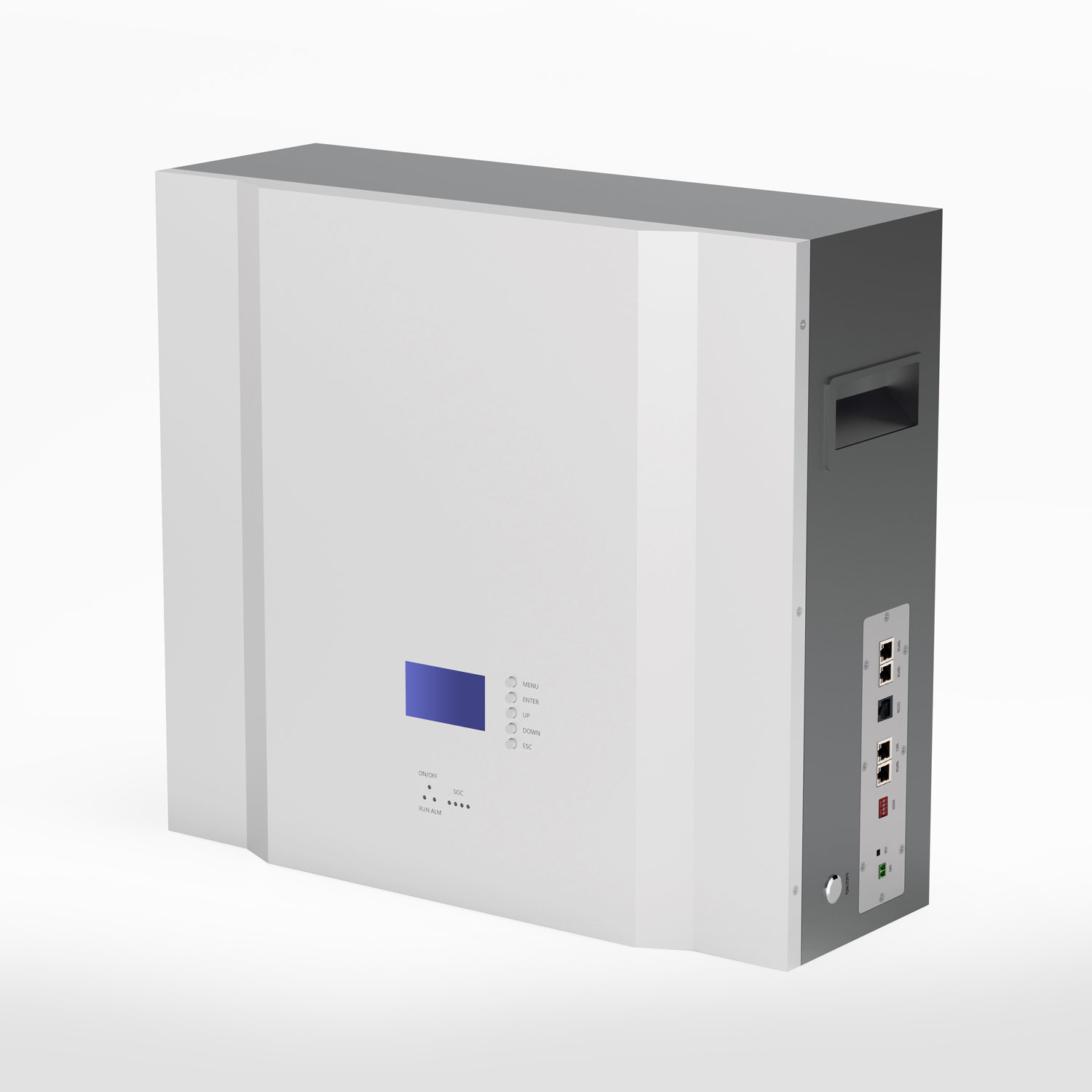 Wall Mounted 5KW 10KW Lithium Iron Phosphate Battery for Home Energy Storage System 51.2V100AH 51.2V200AH
