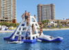 Inflatable Water Toys Climbing Wall Ladder And Slide for Water Games
