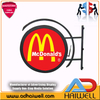 Outdoor SMD P4 Circle Logo Runde LED Digital Video Display Screen Signage