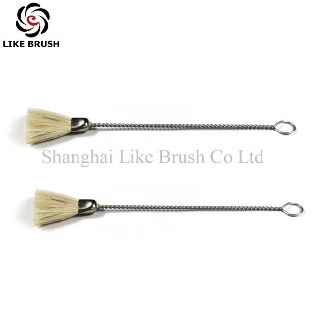 Horse Hair Bristle Music Instrument Cleaning Brushes 