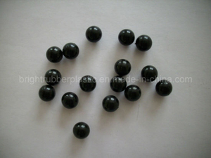 Polished Small Solid Rubber Ball